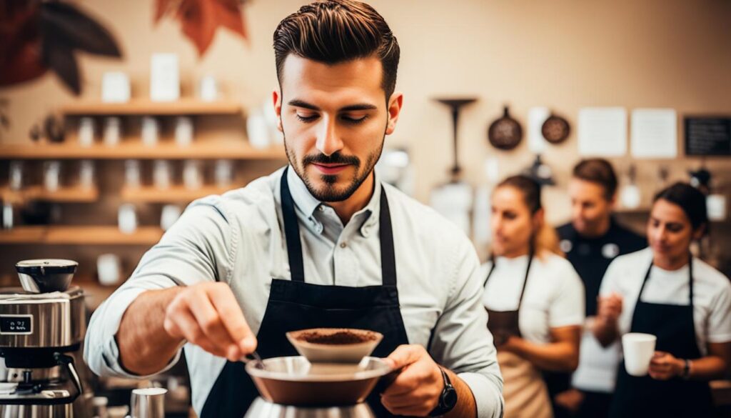 clase de barista